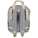Mochila I love vichy negro de Walking Mum